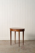 Load image into Gallery viewer, 19th Century Marquetry Inlaid Oval Side Table