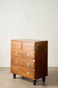Load image into Gallery viewer, Early 19th Century English Mahogany Campaign Chest (c. 1830)