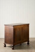 Load image into Gallery viewer, 18th Century 3-Drawer Oak Chest On Bun Feet