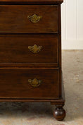 Load image into Gallery viewer, 18th Century 3-Drawer Oak Chest On Bun Feet