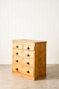 Load image into Gallery viewer, 19th Century English Victorian Pine 2-Over-3 Chest (c. 1900)