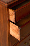 Load image into Gallery viewer, Georgian Mahogany Unusually Wide 2-Over-3 Chest