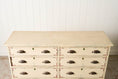 Load image into Gallery viewer, English Painted Pine 8-Drawer Bank of Drawer (c. 1930)