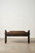 Load image into Gallery viewer, 19th Century Victorian Oak Carved Bench