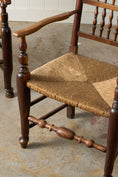 Load image into Gallery viewer, PAIR of 18th Century Lancaster Spindle Back Armchairs