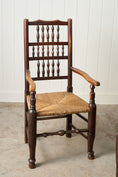 Load image into Gallery viewer, PAIR of 18th Century Lancaster Spindle Back Armchairs