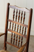 Load image into Gallery viewer, PAIR of 18th Century Lancaster Spindle Back Armchairs