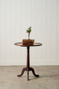 Load image into Gallery viewer, 19th Century English Wine Table with Lip (c. 1880)