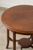 Load image into Gallery viewer, Edwardian Inlaid Mahogany Lamp Table