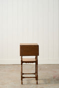Load image into Gallery viewer, English Bobbin Drop Leaf Side Table (c. 1930)