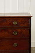 Load image into Gallery viewer, 19th Century English Mahogany 4-Drawer Chest with Ring Pulls (c. 1820)