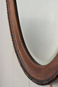 Load image into Gallery viewer, Oak Beveled Edge Mirror (c. 1920s)
