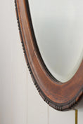 Load image into Gallery viewer, Oak Beveled Edge Mirror (c. 1920s)