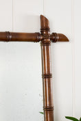 Load image into Gallery viewer, French Faux Bamboo Mirror with Foxing (No. 3)