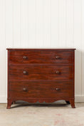 Load image into Gallery viewer, 19th Century Mahogany Hall Chest with Scalloped Apron