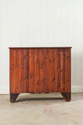 Load image into Gallery viewer, 19th Century Mahogany Hall Chest with Scalloped Apron