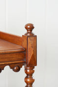 Load image into Gallery viewer, Victorian Four-Tier Whatnot with Bobbin Legs on Casters