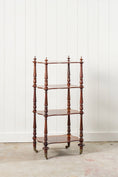 Load image into Gallery viewer, Victorian Rosewood Whatnot with Scalloped Edge