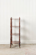 Load image into Gallery viewer, Victorian Rosewood Whatnot with Scalloped Edge