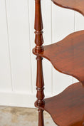 Load image into Gallery viewer, Victorian Rosewood Whatnot with Scalloped Edge