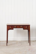 Load image into Gallery viewer, Regency Side Table Desk w/ Lion Head Pulls