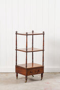 Load image into Gallery viewer, Three-Tier Regency Mahogany Whatnot