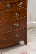 Load image into Gallery viewer, 19th Century Georgian Mahogany Bowfront with Lionhead Pulls