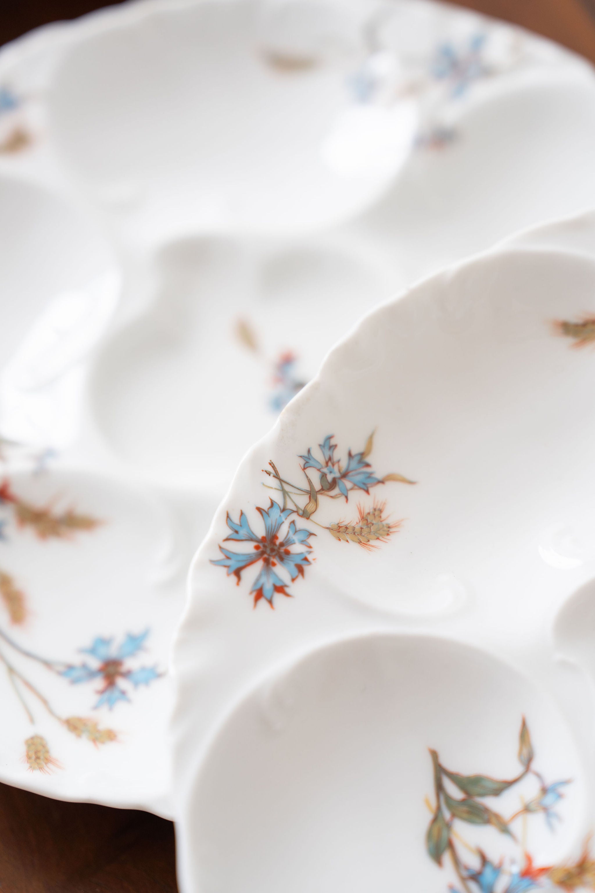Antique Haviland Limoges Oyster Plate