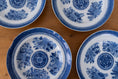 Load image into Gallery viewer, Chinese Blue + White 10" Fitzhugh Plates | SET of 4 (c. 1820-1850)