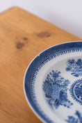 Load image into Gallery viewer, Chinese Blue + White 10" Fitzhugh Plates | SET of 4 (c. 1820-1850)