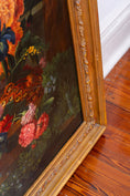 Load image into Gallery viewer, Signed Dutch Style Floral Original Oil Painting (c. late 20th Century)