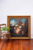 Load image into Gallery viewer, Signed Dutch Style Floral Original Oil Painting (c. late 20th Century)