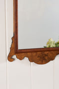 Load image into Gallery viewer, 19th Century Burl Chippendale Mirror