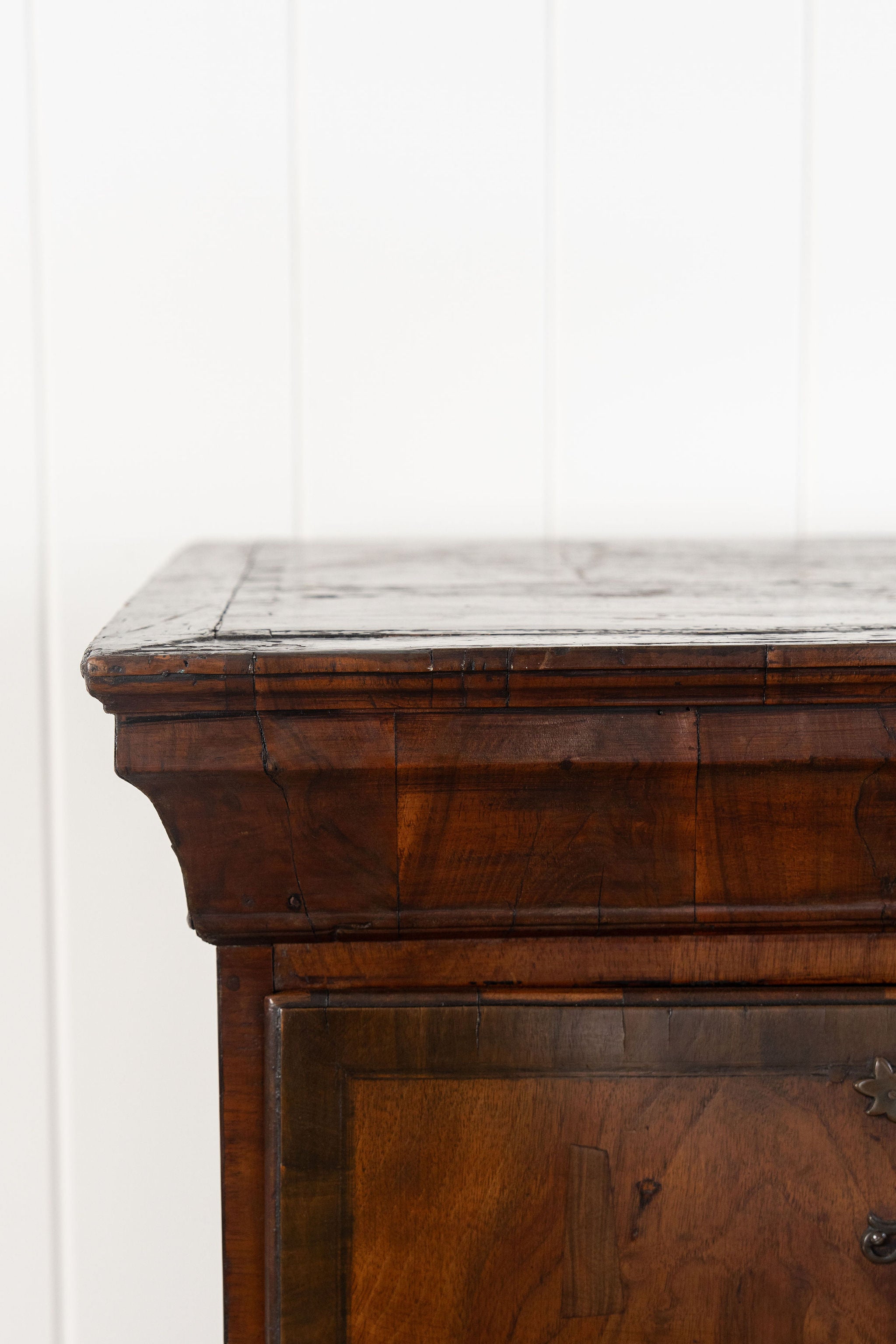 Walnut George II Queen Anne Chest on Stand (Tallboy)