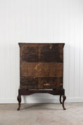 Load image into Gallery viewer, Walnut George II Queen Anne Chest on Stand (Tallboy)