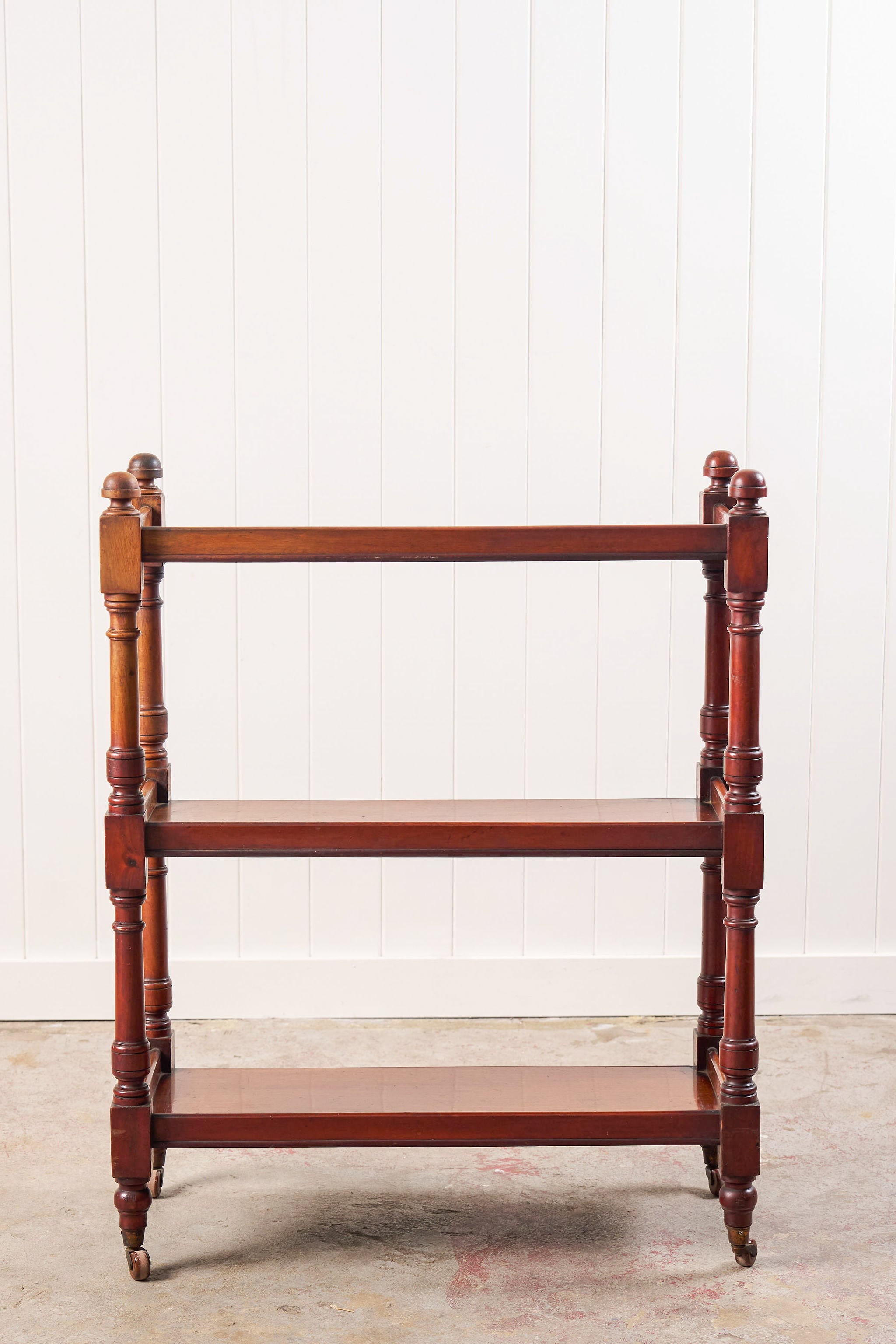 19th Century Mahogany Trolley/Server on Castors