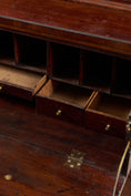 Load image into Gallery viewer, Regency Mahogany Secretaire Bookcase with Arched Cornice (c. 1820)