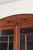 Load image into Gallery viewer, Regency Mahogany Secretaire Bookcase with Arched Cornice (c. 1820)