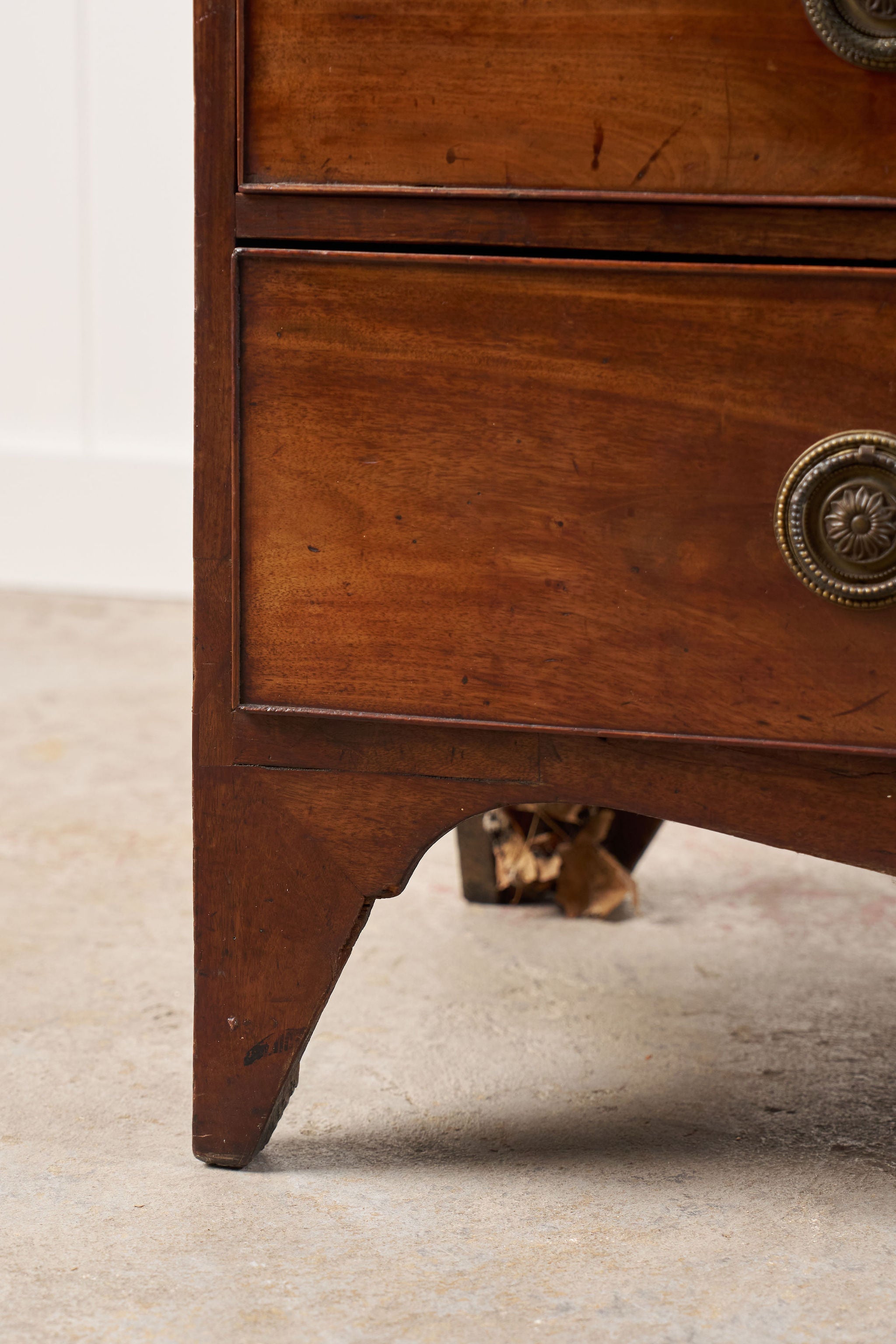 Regency Mahogany Secretaire Bookcase with Arched Cornice (c. 1820)