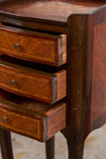 Load image into Gallery viewer, PAIR of Petite French Marquetry Side Tables