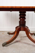 Load image into Gallery viewer, George III Walnut Breakfast Table with Satinwood Banding