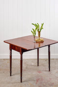 Load image into Gallery viewer, Flip Top Card/Entry Table with Cane Cut Legs