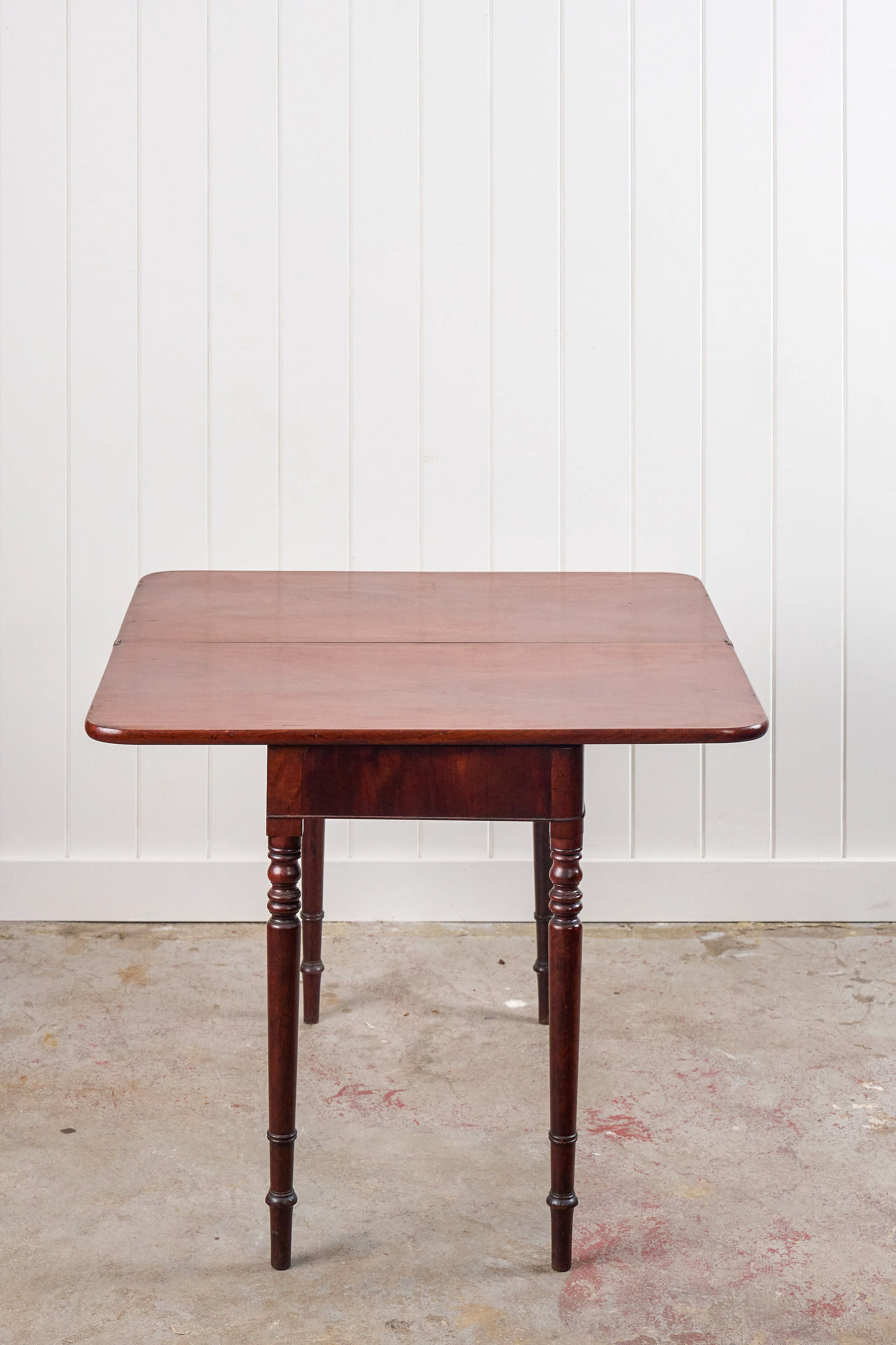 Flip Top Card/Entry Table with Cane Cut Legs