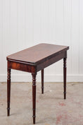 Load image into Gallery viewer, Flip Top Card/Entry Table with Cane Cut Legs