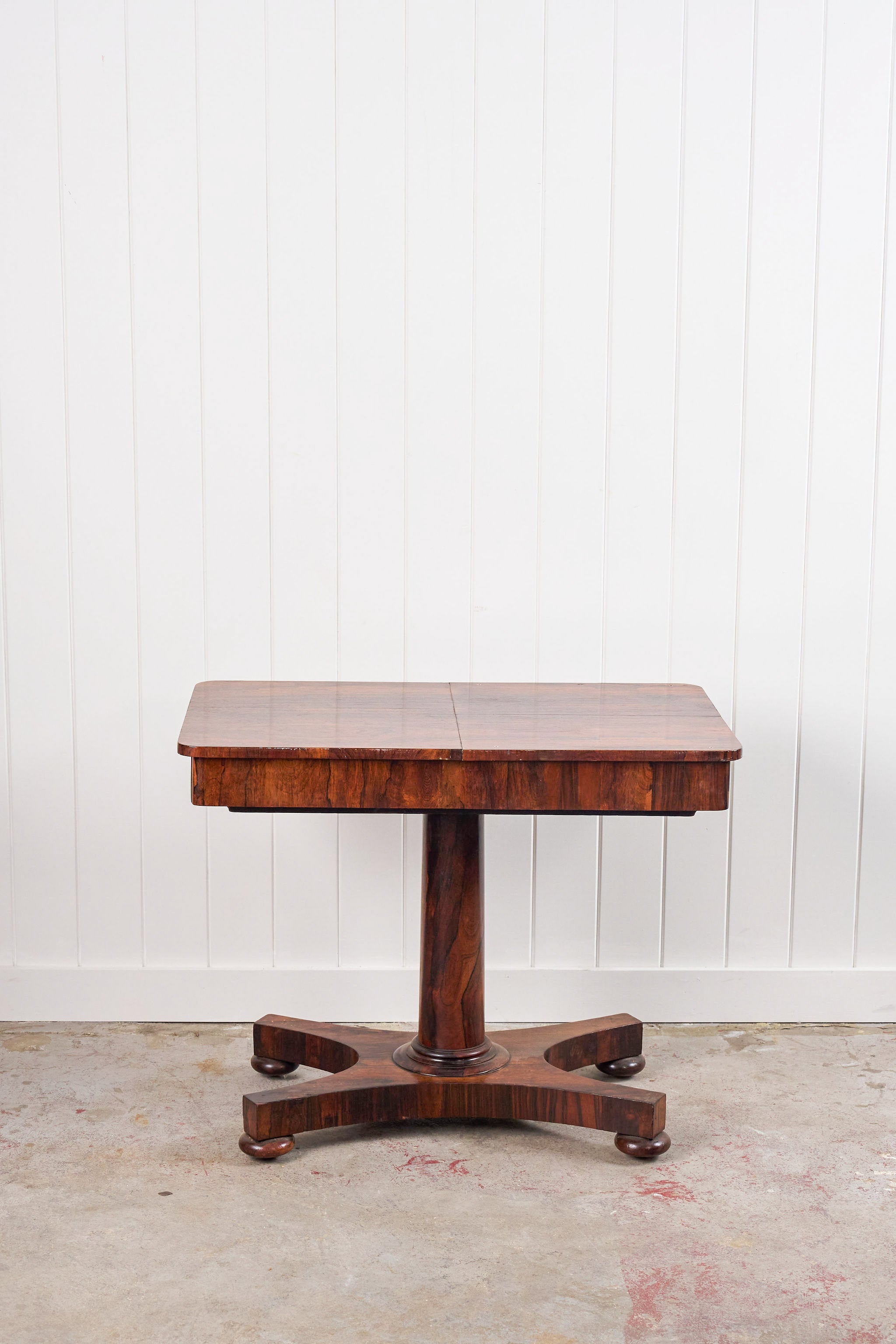 William IV Period Rosewood Library Reading Table