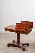 Load image into Gallery viewer, William IV Period Rosewood Library Reading Table