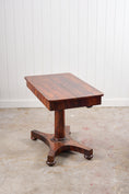 Load image into Gallery viewer, William IV Period Rosewood Library Reading Table