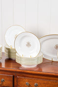 Load image into Gallery viewer, 55 PIECE COLLECTION | 19th Century French Sèvres Porcelain China Monogrammed with 'B' (c. 1874)
