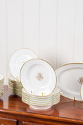 Load image into Gallery viewer, 55 PIECE COLLECTION | 19th Century French Sèvres Porcelain China Monogrammed with 'B' (c. 1874)