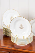 Load image into Gallery viewer, 55 PIECE COLLECTION | 19th Century French Sèvres Porcelain China Monogrammed with 'B' (c. 1874)